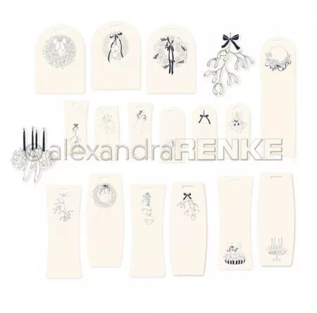 Die-cuts - Etiquettes gui - Alexandra Renke