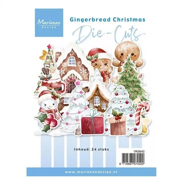 Die-Cuts - Gingerbread Christmas -  Marianne Design