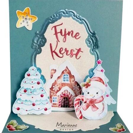 Die-Cuts - Gingerbread Christmas -  Marianne Design