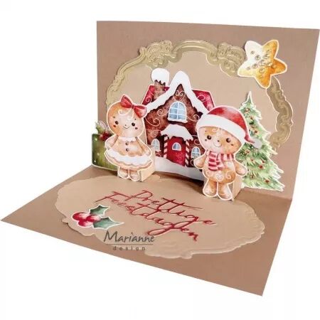 Die-Cuts - Gingerbread Christmas -  Marianne Design