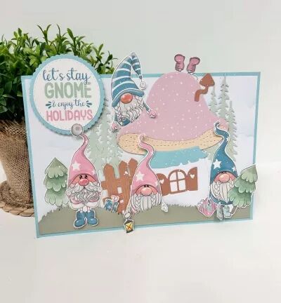 Die-Cuts - Gnomes Snow hoho - Bella Lulu