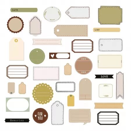 Die-cuts - Histoires au naturel - Ateliers de Karine