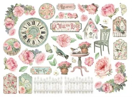 Die cuts - House of Roses - Stamperia