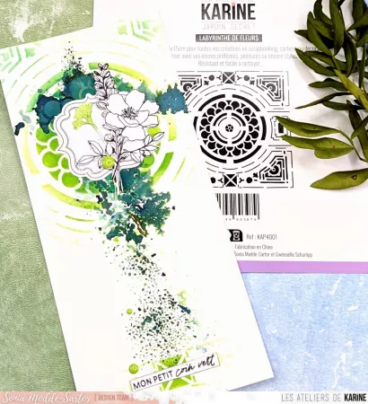 Die-cuts - Jardin secret - Les Ateliers de Karine