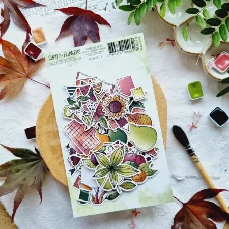 Die-cuts - L\'Orée des bois - Cueillette d\'automne - Chou Flowers