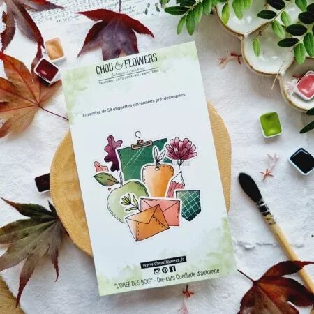 Die-cuts - L\'Orée des bois - Cueillette d\'automne - Chou Flowers