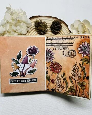 Die-cuts - L\'Orée des bois - Mots d\'automne - Chou Flowers