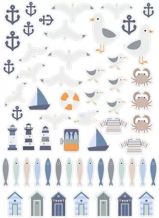 Die-cuts - Mar&eacute;e haute - Artemio