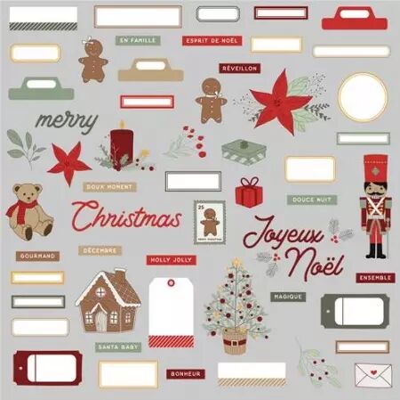 Die-cuts - Merry Little Christmas