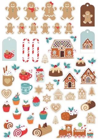 Die-cuts - Noel &agrave; croquer - Artemio