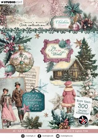 Die cuts - Paper Pad - Christmas Blush - Studio Light