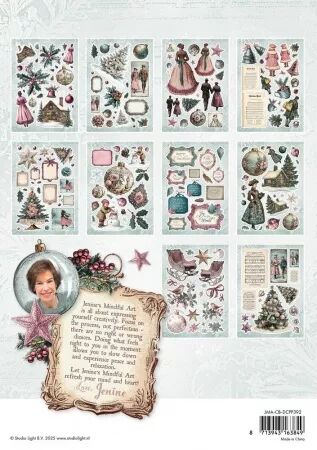 Die cuts - Paper Pad - Christmas Blush - Studio Light