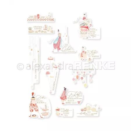Die-cuts - Pas de gâteau sans café - Alexandra Renke