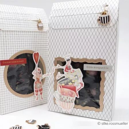 Die-cuts - Pas de gâteau sans café - Alexandra Renke
