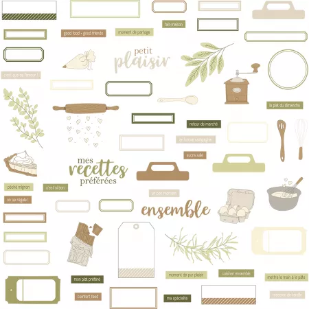 Die-Cuts - Recette De Famille - HA-PI Little Fox 