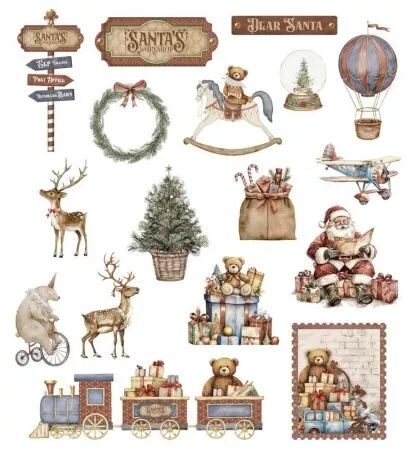 Die-Cuts - Santa\' Workshop - Paper for You