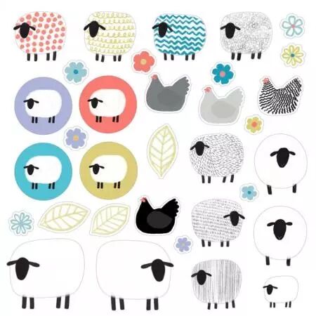 Die-cuts - Saute-moutons