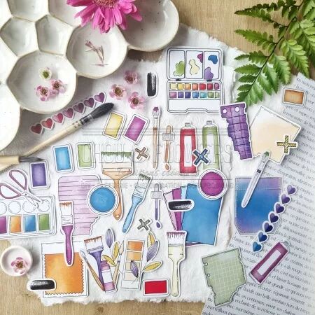 Die-cuts - Vibrations - Artiste