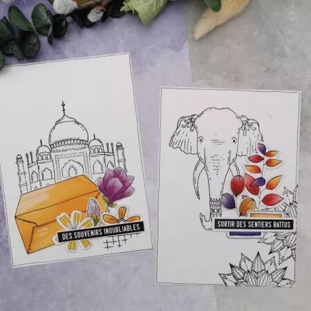Die-cuts - Vibrations - Blooming
