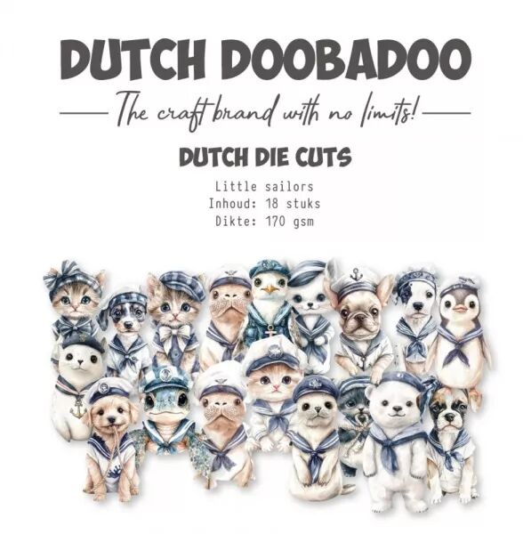 Die-cuts - Waves of the sea - Little sailors