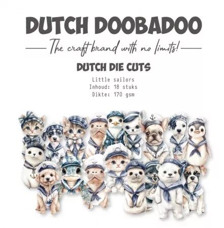 Die-cuts - Waves of the sea - Little sailors