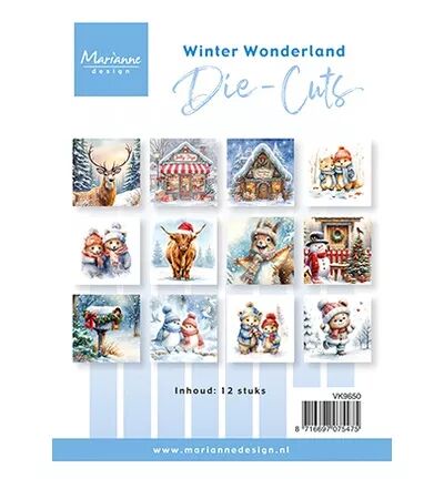 Die-Cuts - Winter Wonderland -  Marianne Design