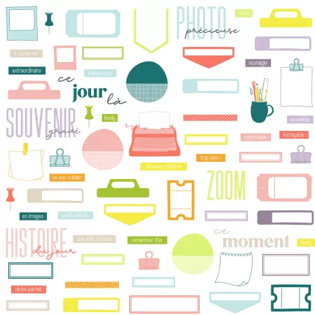 Die-cuts Bande originale 2026 face A - HA PI Little Fox