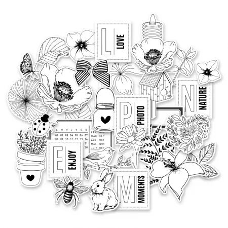 Die-cuts calques - Farandole - Florilèges Design
