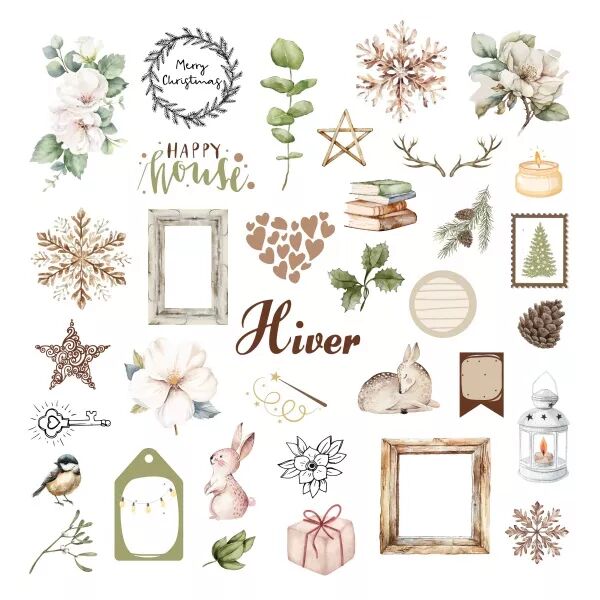 Die-cuts calques - Histoires au naturel - Ateliers de Karine