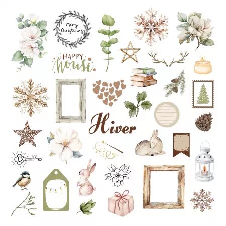 Die-cuts calques - Histoires au naturel - Ateliers de Karine
