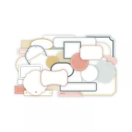 Die cuts papier &eacute;tiquettes - Urban Stories - Ateliers de Karine