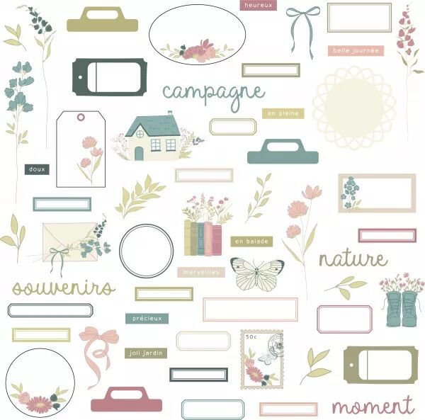 Die-cuts Un �t� � Avonlea - HA PI Little Fox