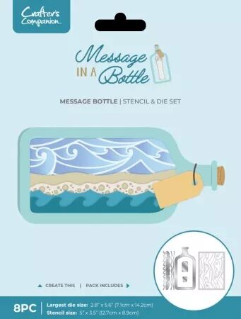 Die et pochoir - Message in a Bottle 