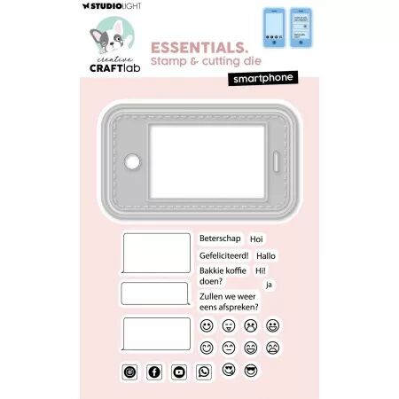 Die et tampons - creative craftlab - Smartphone- Studio Light