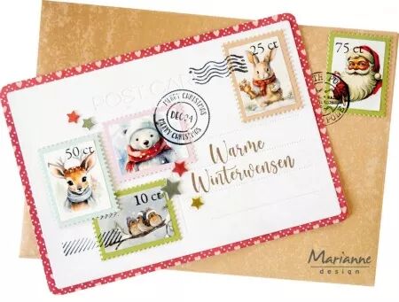 Die et tampons - Timbres poste - Marianne Design
