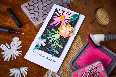 Die Thinlits + classeur de gaufrage - Vault Floristry
