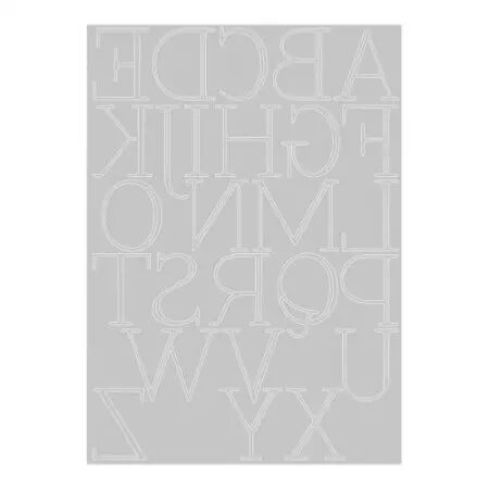 Die Thinlits - Elegant capitals