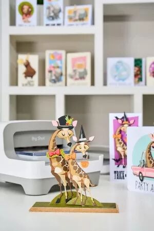 Die Thinlits - la girafe - Tim Holtz pour Sizzix
