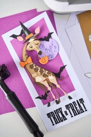 Die Thinlits - la girafe - Tim Holtz pour Sizzix