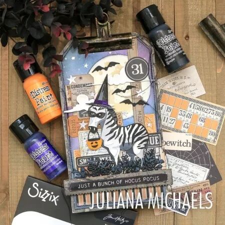 Die Thinlits - le z&egrave;bre - Tim Holtz pour Sizzix