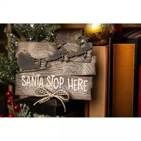 Die Thinlits - Reindeer Sleigh - Traineau & rennes - Sizzix