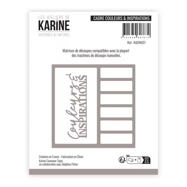 Dies - Cadre Couleurs & Inspiration - Histoires au naturel - Ateliers de Karine