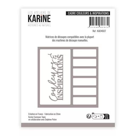 Dies - Cadre Couleurs & Inspiration - Histoires au naturel - Ateliers de Karine