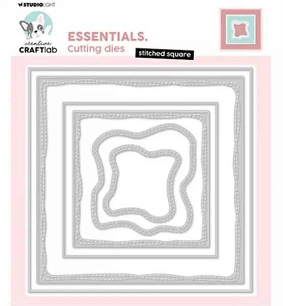 Dies - Essentials - Stitched squares - Carr�s traits couture