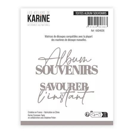 Dies - Textes album souvenirs - Histoires au naturel - Ateliers de Karine