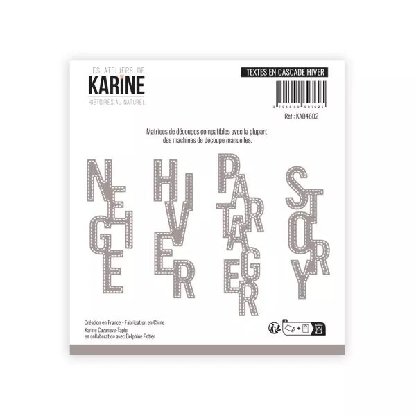 Dies - Textes en Cascade Hiver - Histoires au naturel - Ateliers de Karine