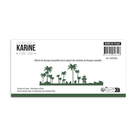 Dies Bord de plage - Pura Vida - Ateliers de Karine