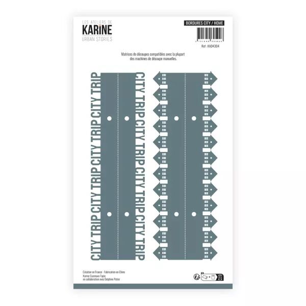 Dies Bordures City/Home - Urban Stories - Ateliers de Karine