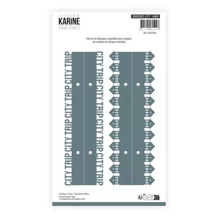 Dies Bordures City/Home - Urban Stories - Ateliers de Karine