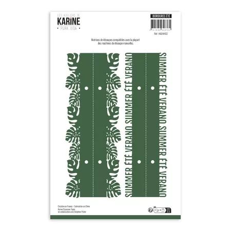 Dies Bordures Et&eacute; - Pura Vida - Ateliers de Karine